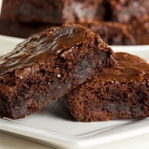 brownie de chocolate y avellanas